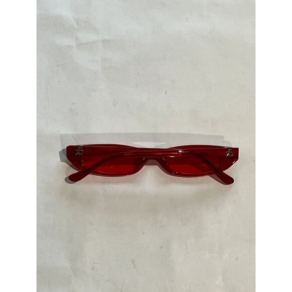 Roberi & Fraud Frances Sunglasses in Red - Picture 4 of 6